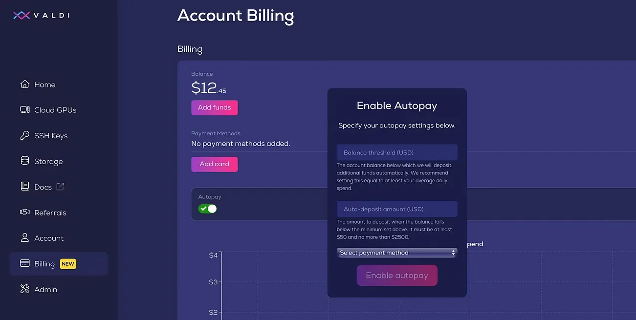 VALDI now offers AutoPay